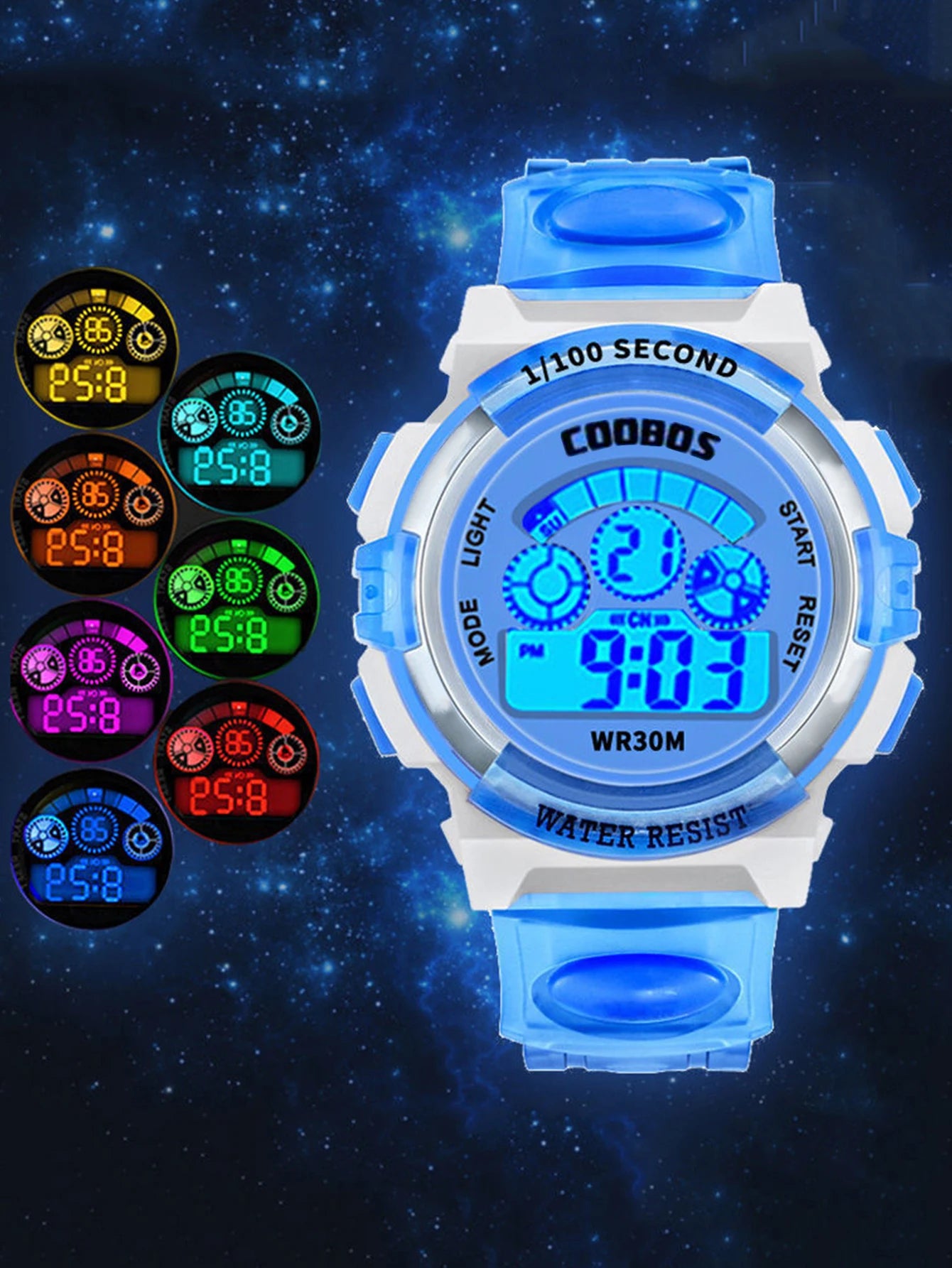 Fashionable Simple Silicone Digital Watch for Everyday Use - Smarsty