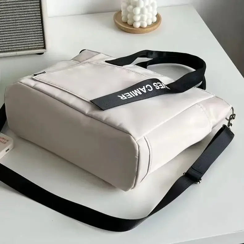 Casual Large Capacity Tote Bag Nylon Waterproof Everyday - Smarsty