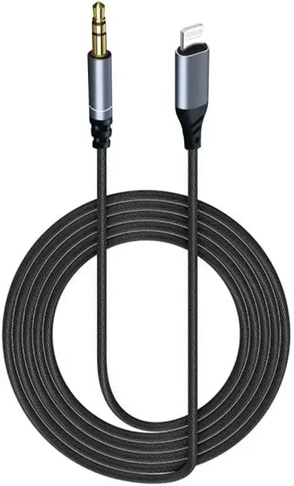 Lightning to 3.5mm AUX Cable for iPhone Audio Connection - Smarsty