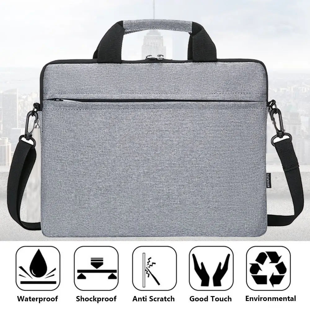 Ultra Thin Laptop Sleeve 13.3 To 15.6 Inch Velvet Lining - Smarsty