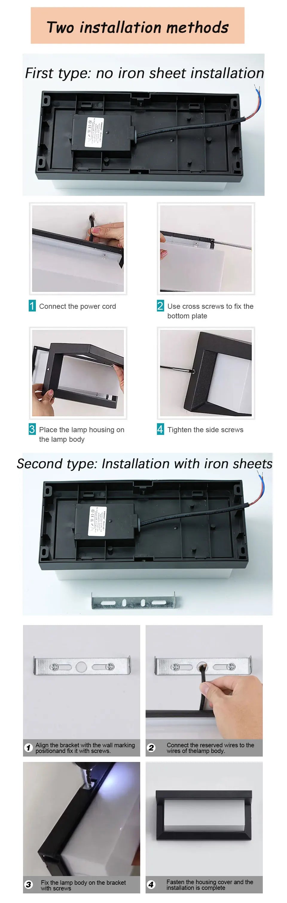 Waterproof LED Outdoor Wall Light with Motion Sensor - Smarsty