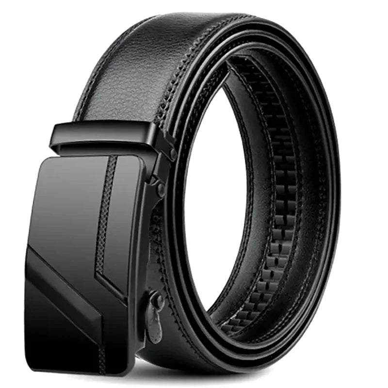 Mens PU Leather Automatic Buckle Belt High Quality - Smarsty