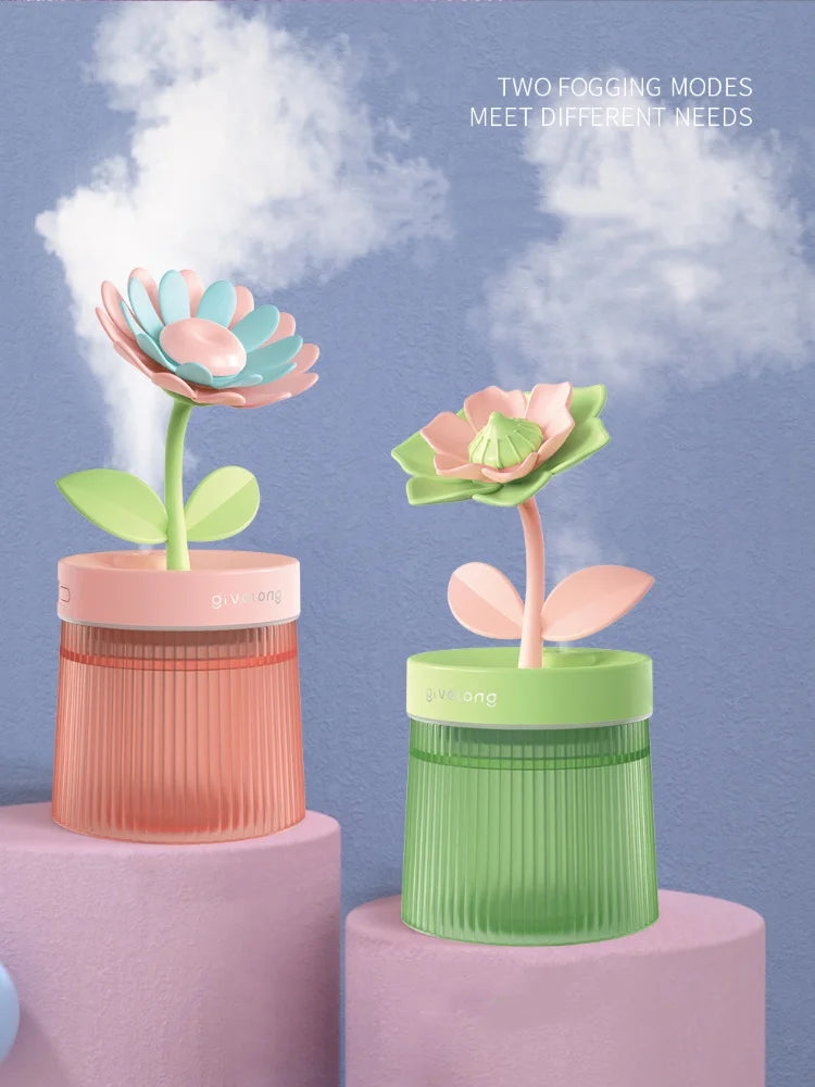Portable USB Ultrasonic Aroma Diffuser With Colorful Lights - Smarsty