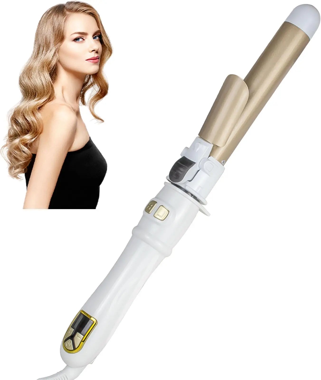 Automatic 28mm Hair Curling Wand for Professional Waves - Smarsty