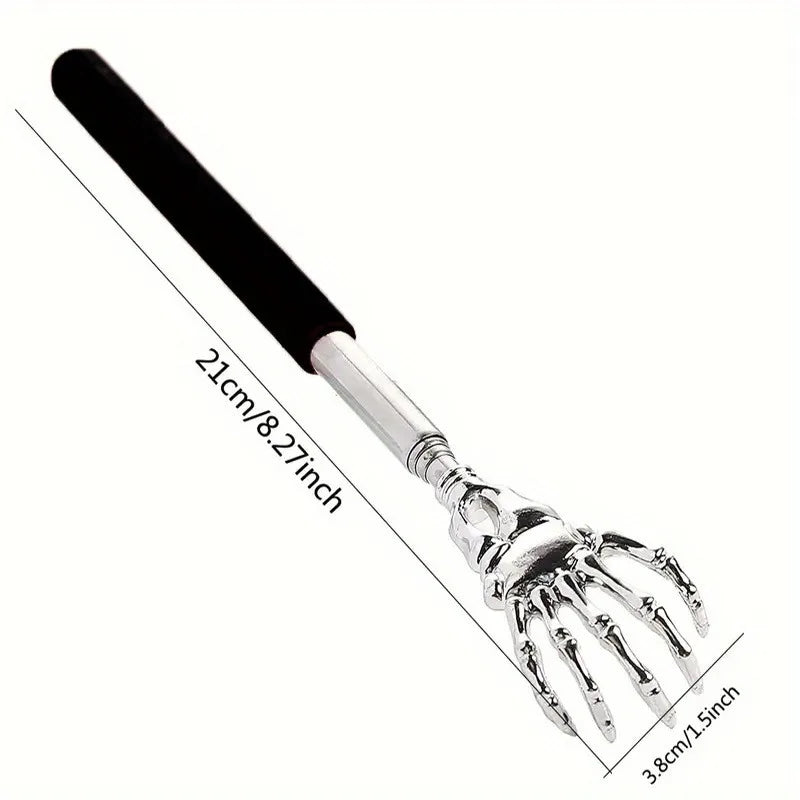 Portable Extendable Back Scratcher Stainless Steel Telescoping Back Scratcher for Both Human and Pets Extendable Back Massager - Smarsty