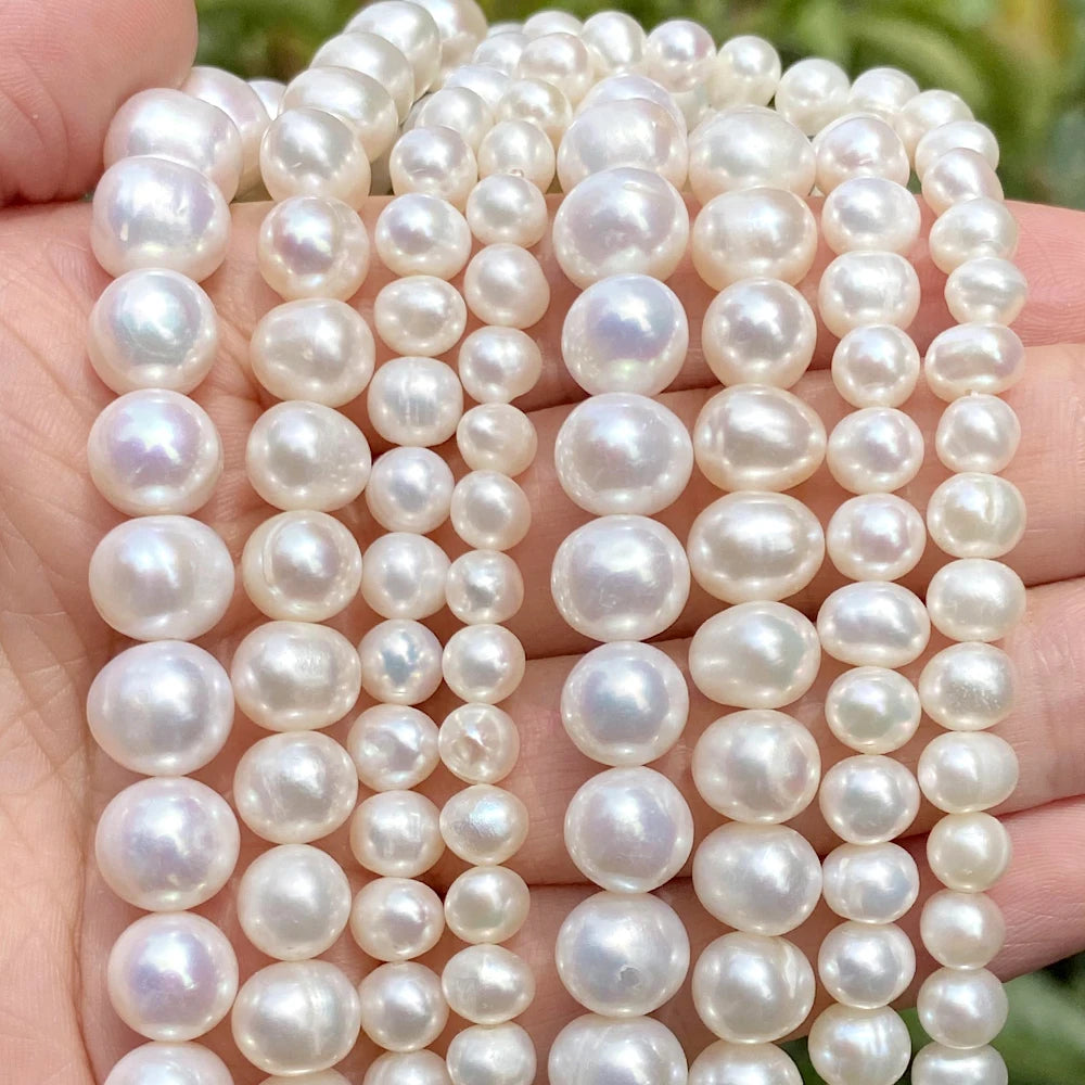 Natural Freshwater Pearl Beads for Jewelry Making - Smarsty