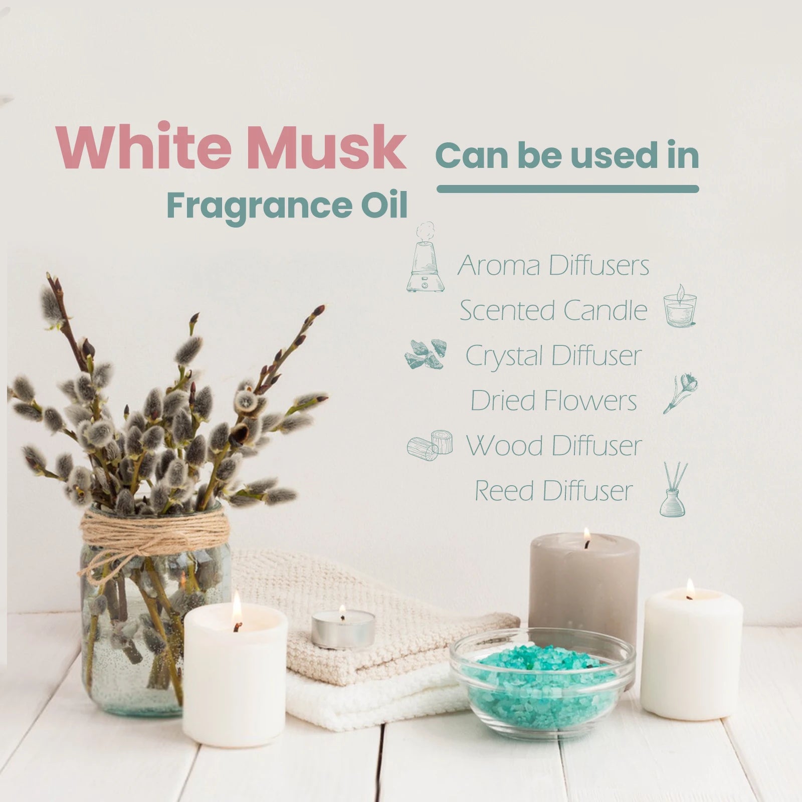 MAYJAM Aromatic Essential Oil for Air Freshening - Smarsty