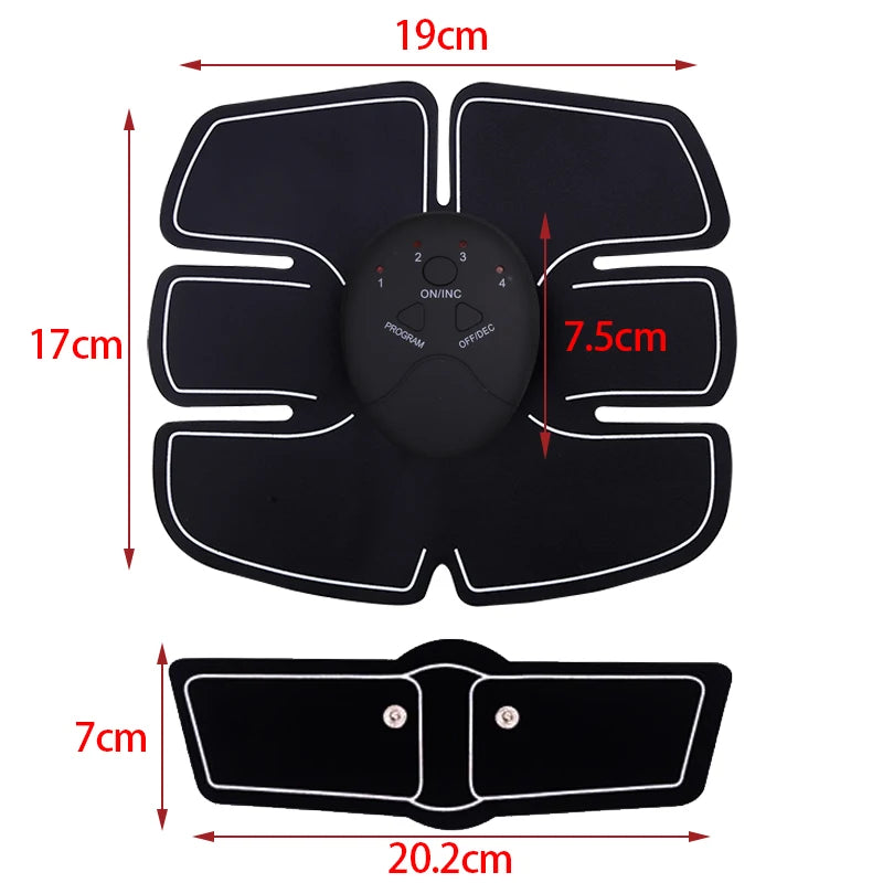 Wireless Muscle Stimulator Pads for Body Slimming - Smarsty