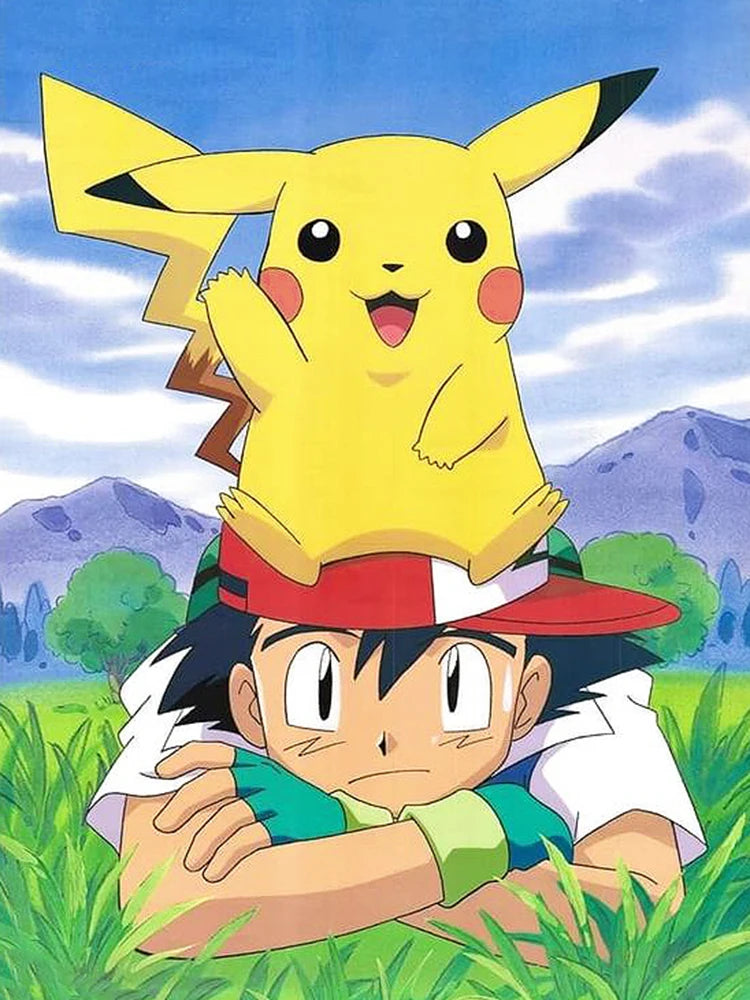 Disney Diamond Painting Kit Lilo Stitch Super Mario Pikachu - Smarsty