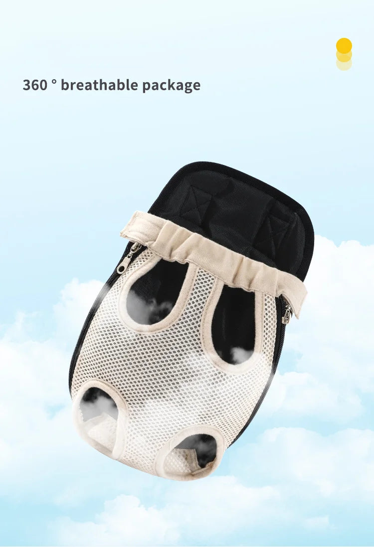 Adjustable Pet Carrier Backpack for Travel and Hiking - Smarsty