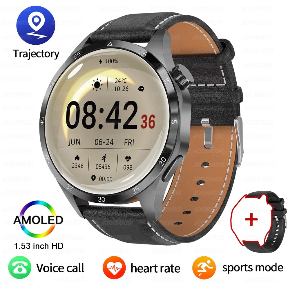 GT5 Pro GPS Smartwatch with AMOLED Screen and Heart Rate Monitoring - Smarsty