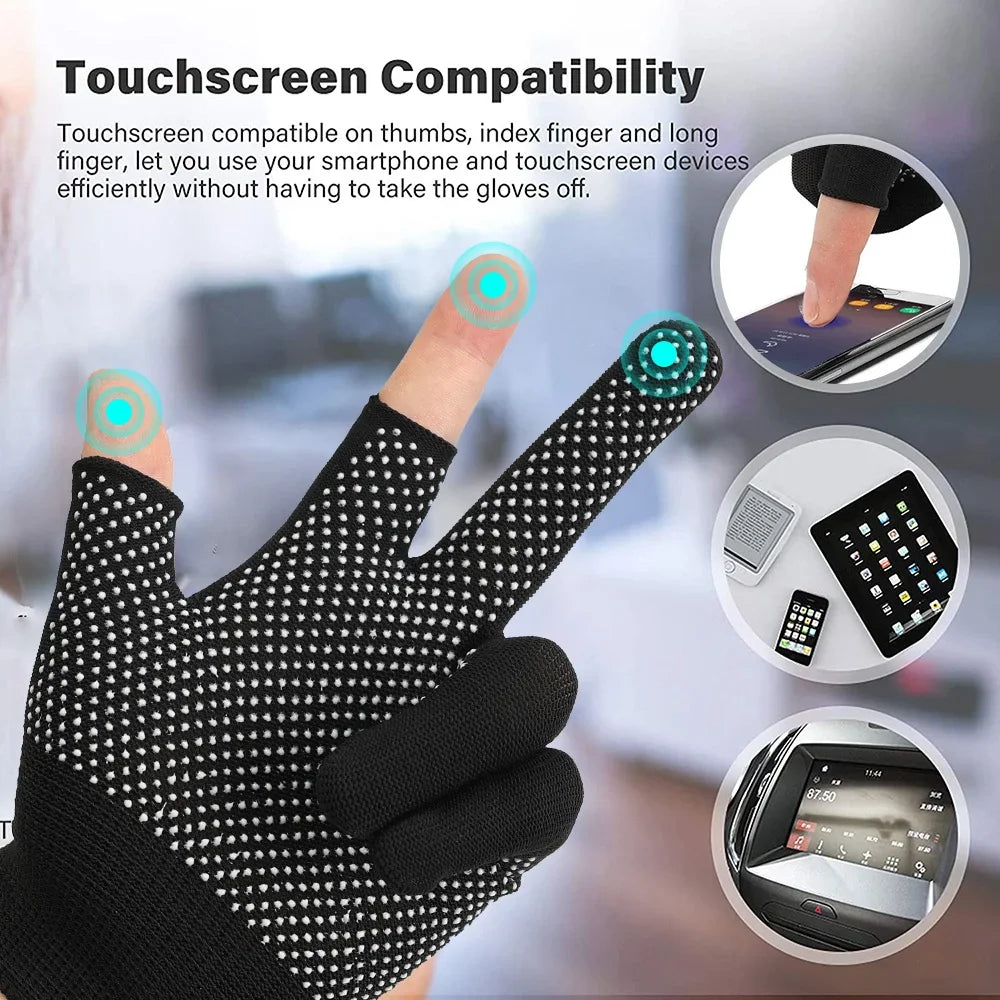 Breathable Non Slip Nylon Touchscreen Gloves for Outdoor Sports - Smarsty