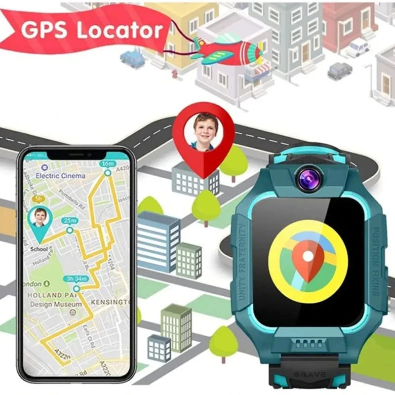Xiaomi Kids Smart Watch With GPS SOS Call Feature - Smarsty