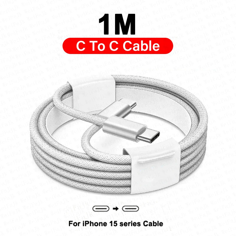 30W USB C Fast Charger For iPhone Pro Series Cable - Smarsty