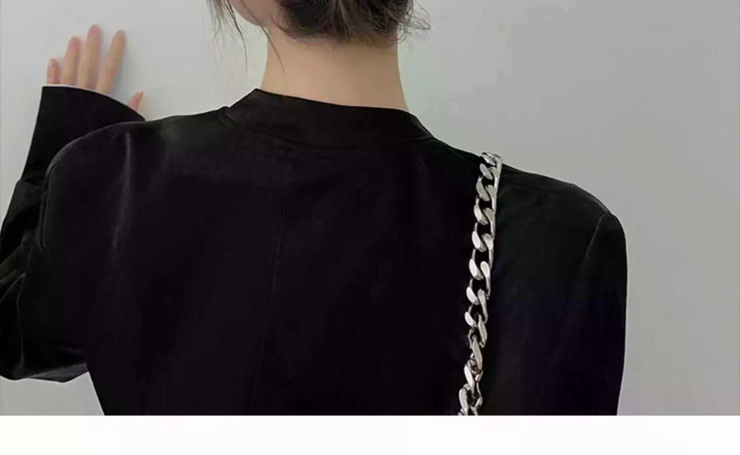 Large Metal Claw Clips For Women Strong Hold Silver - Smarsty