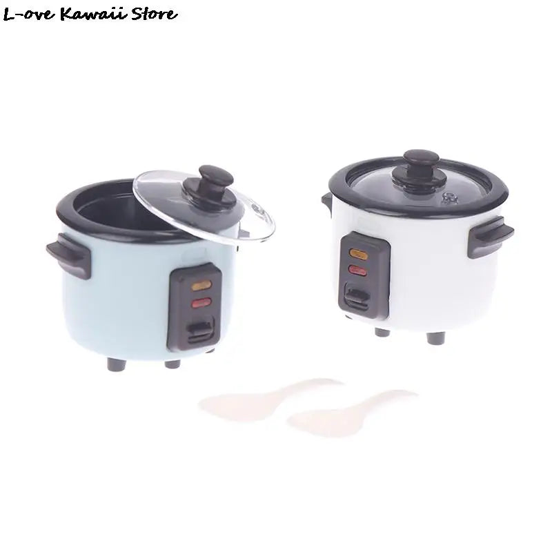 Miniature Dollhouse Furniture Set For Dolls House Mini Toy Kit Accessories TV Kitchen Home Fridge Kids Pretend Play Diy Figurine by Smarsty