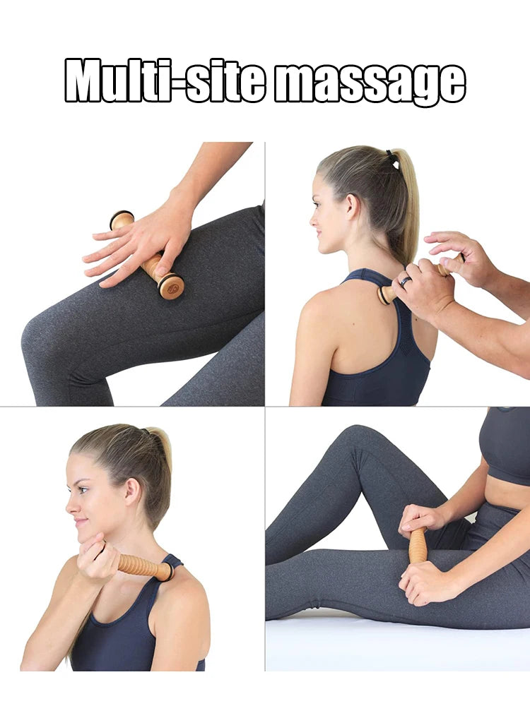 Wooden Foot Roller Massager for Stress Relief - Smarsty