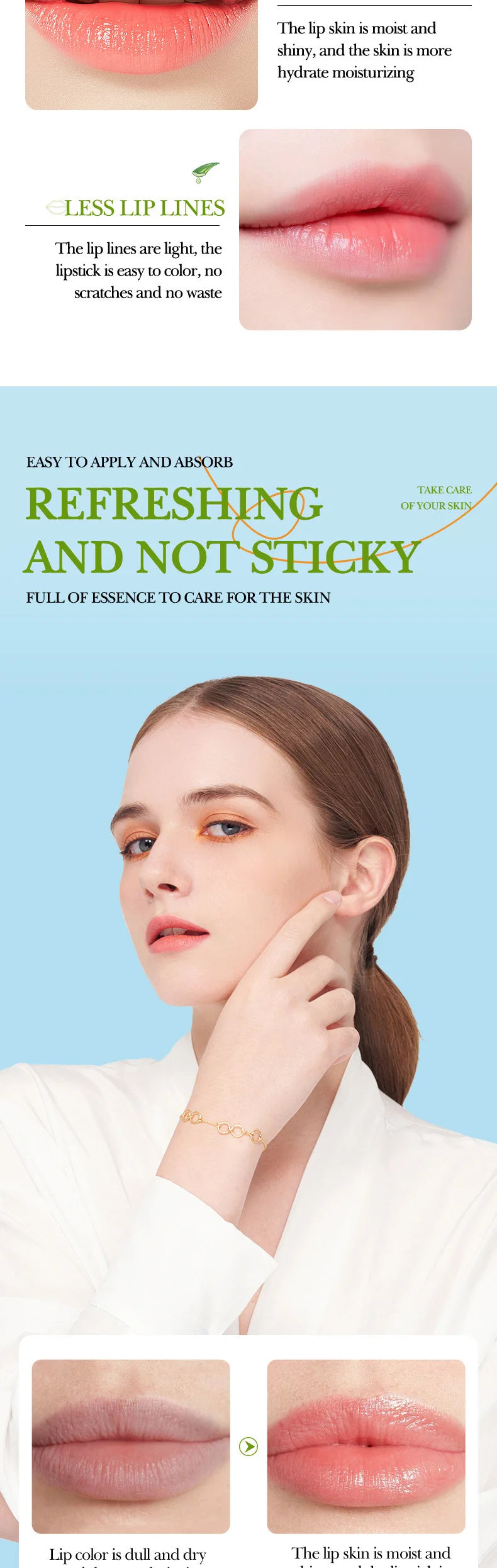 SADOER Aloe Lip Balm for Nourishing and Hydrating Lips - Smarsty
