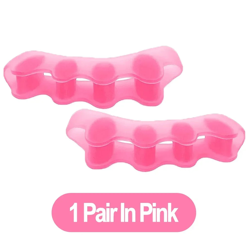 Silicone Toe Separators for Bunion Correction and Foot Comfort - Smarsty