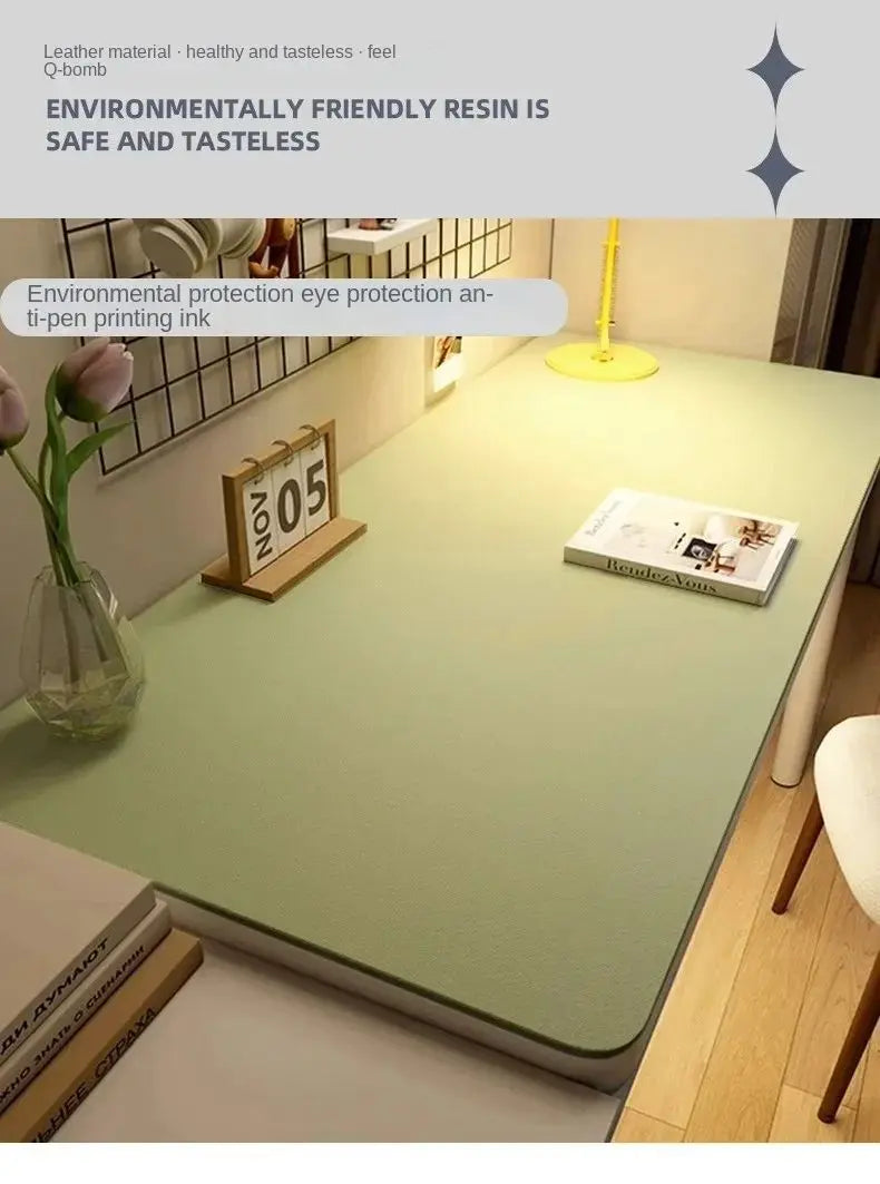 Waterproof Leather Table Cloth for Easy Cleaning - Smarsty