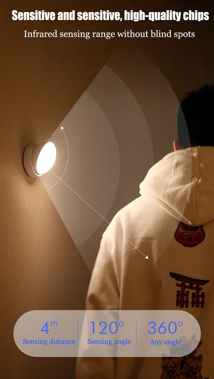 USB Charging LED Night Light with Motion Sensor - Smarsty