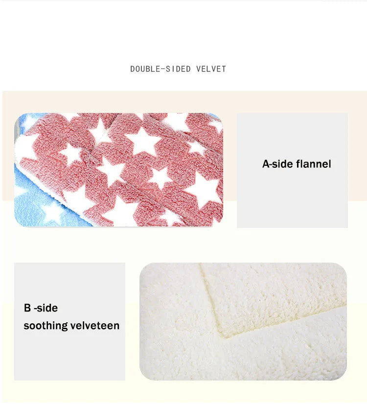 Thickened Flannel Pet Mat for Ultimate Comfort - Smarsty