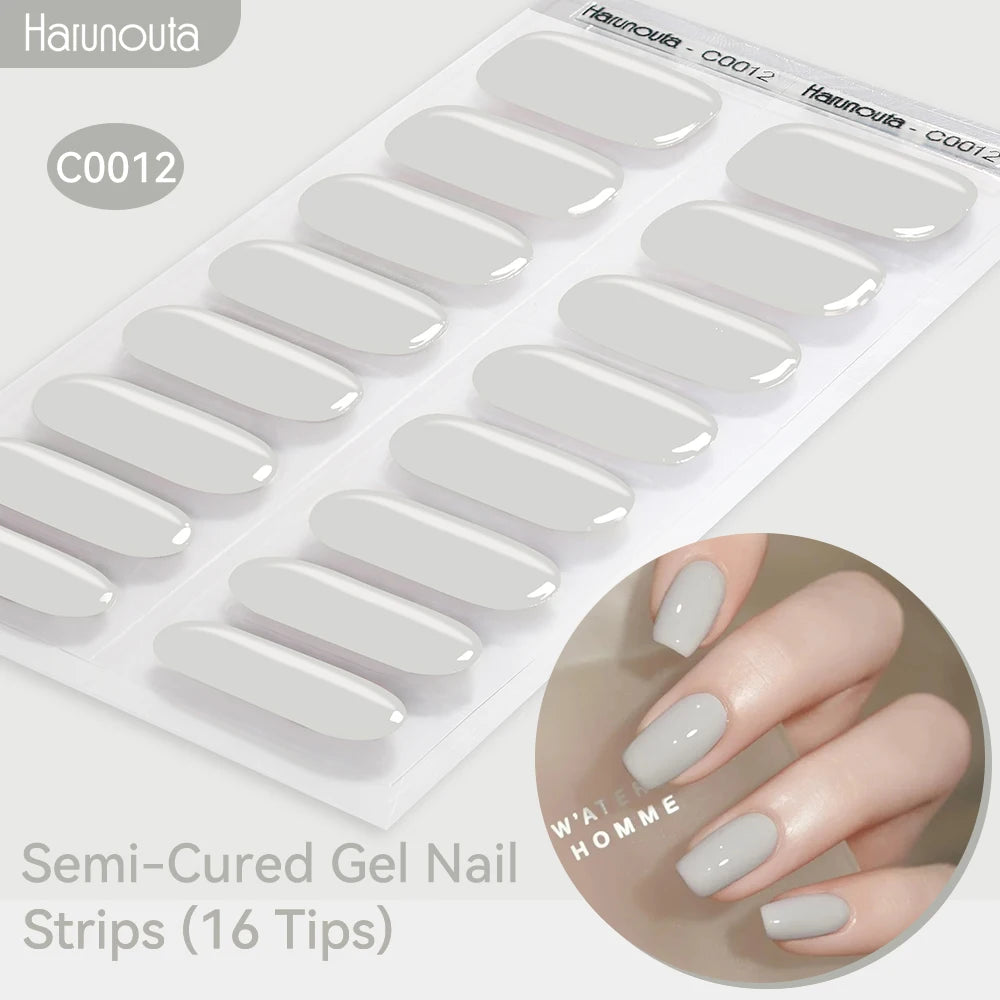 Gradient Auroras Gel Nail Strips for Easy DIY Manicure - Smarsty
