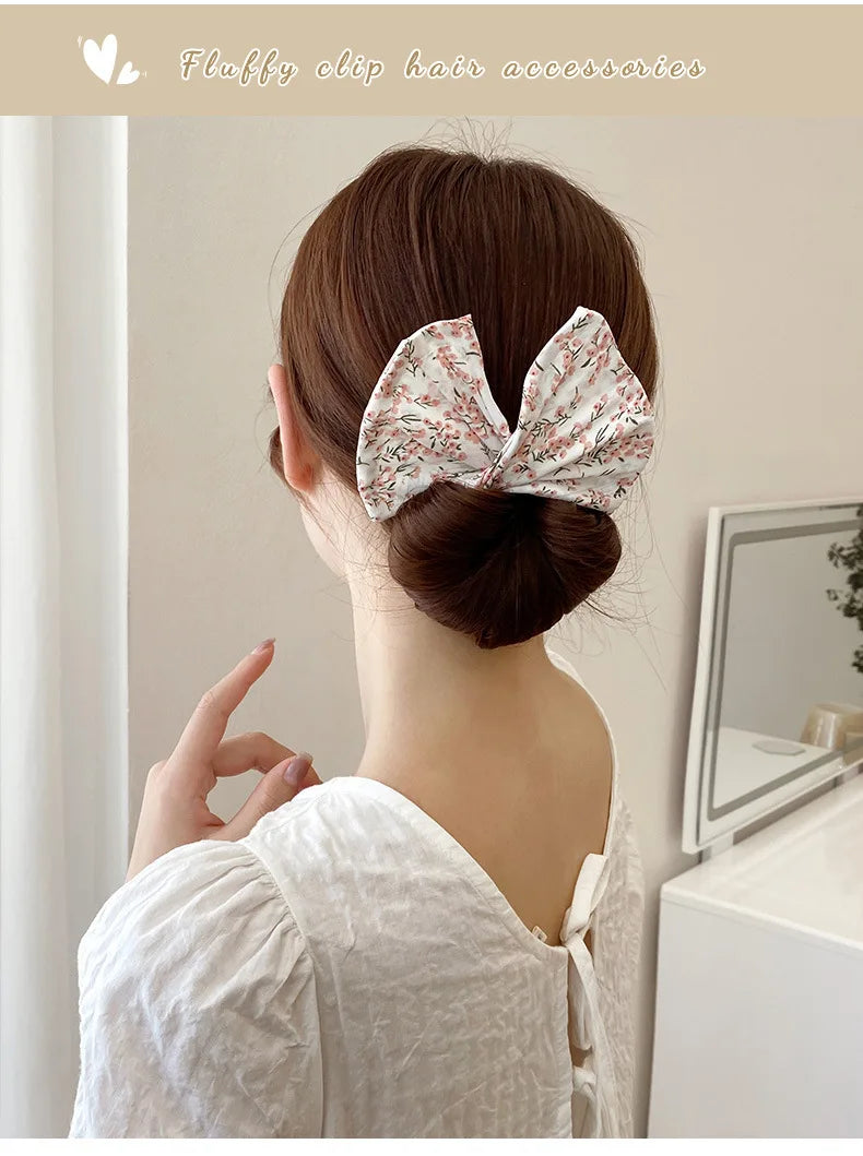 Women's Bow Hairpin for Fast Stylish Buns - Smarsty