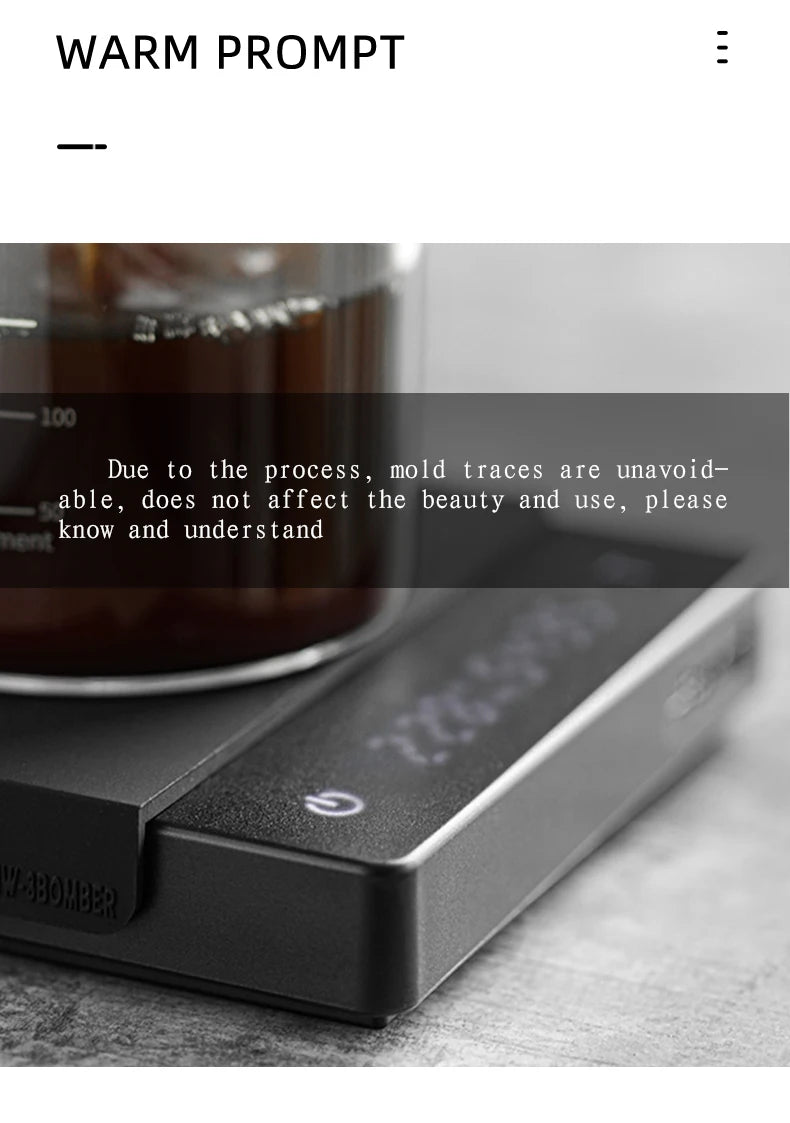 High Precision Digital Coffee Scale with LED Display - Smarsty