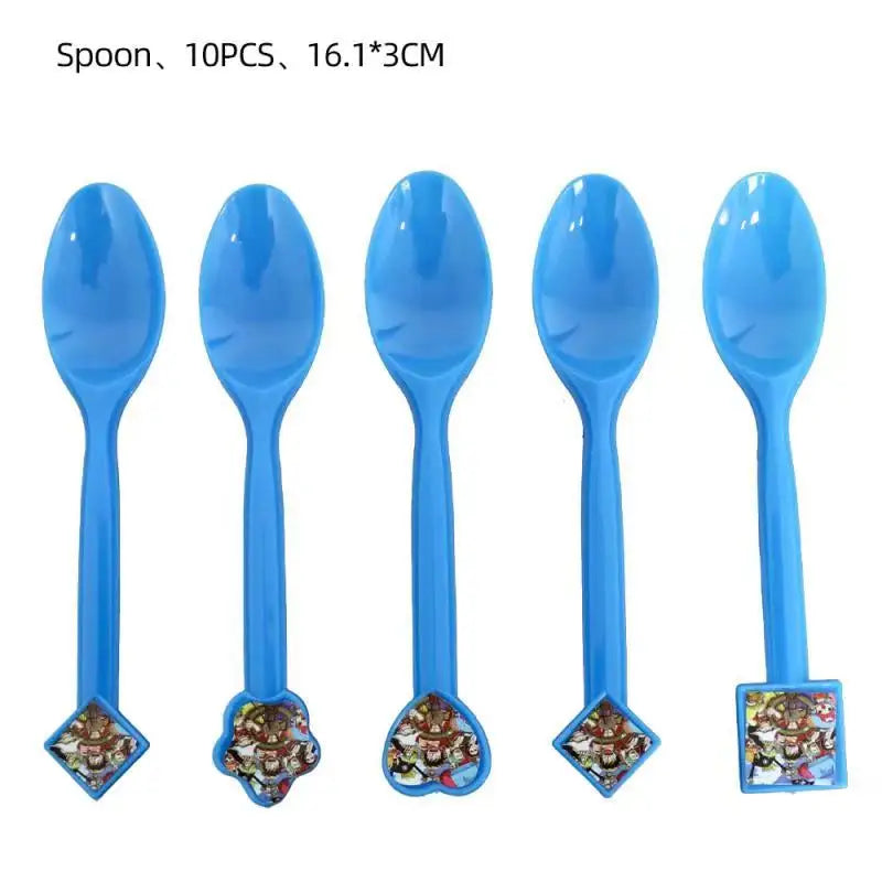 One Piece Birthday Party Disposable Tableware Set - Smarsty