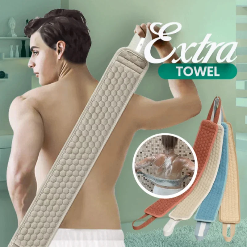 Korean Body Washcloth Back Scrubber for Deep Cleaning - Smarsty