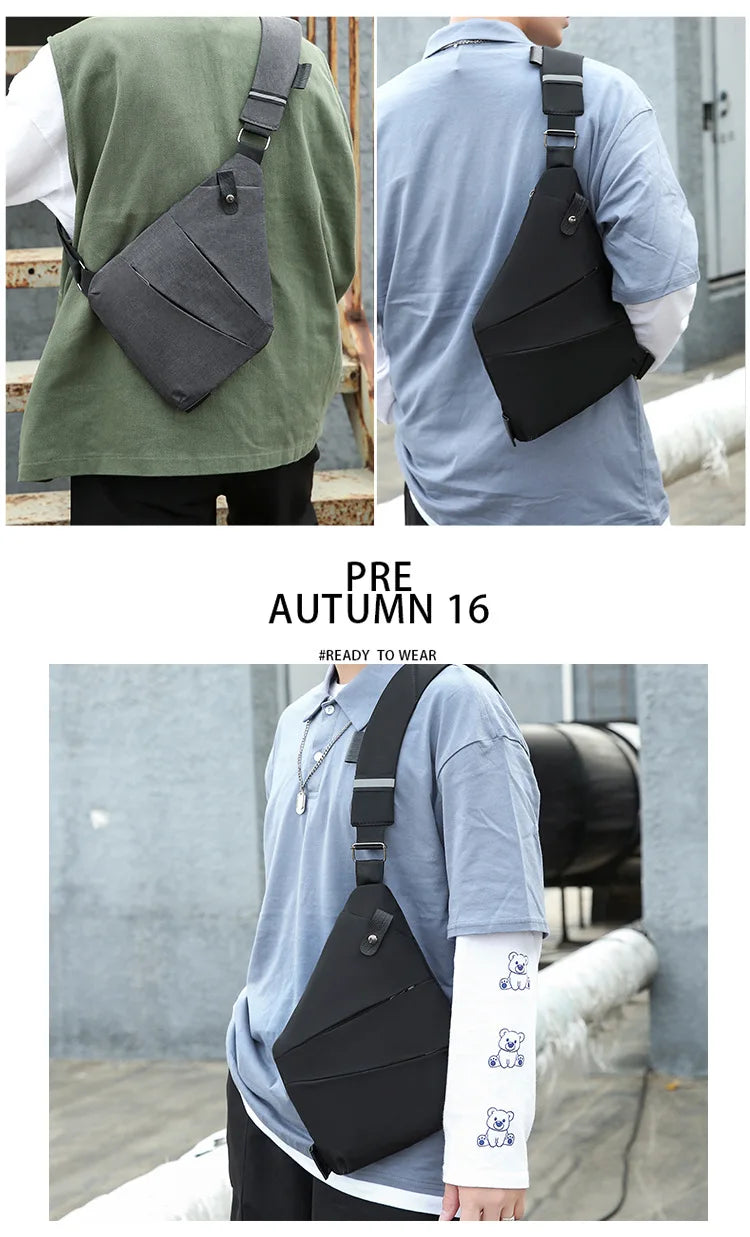 Anti Theft Travel Crossbody Bag With Hidden Wallet Secure - Smarsty