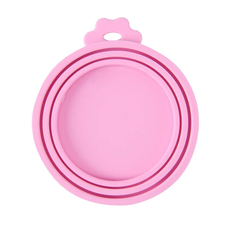 Reusable Pet Food Can Cover and Spoon Set - Smarsty