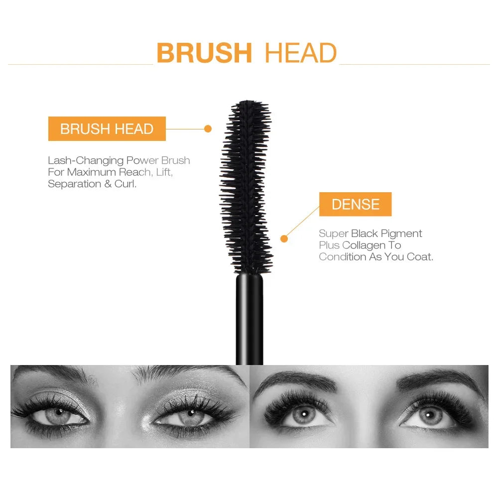 Lengthening 3D Mascara for Thick Natural Lashes - Smarsty