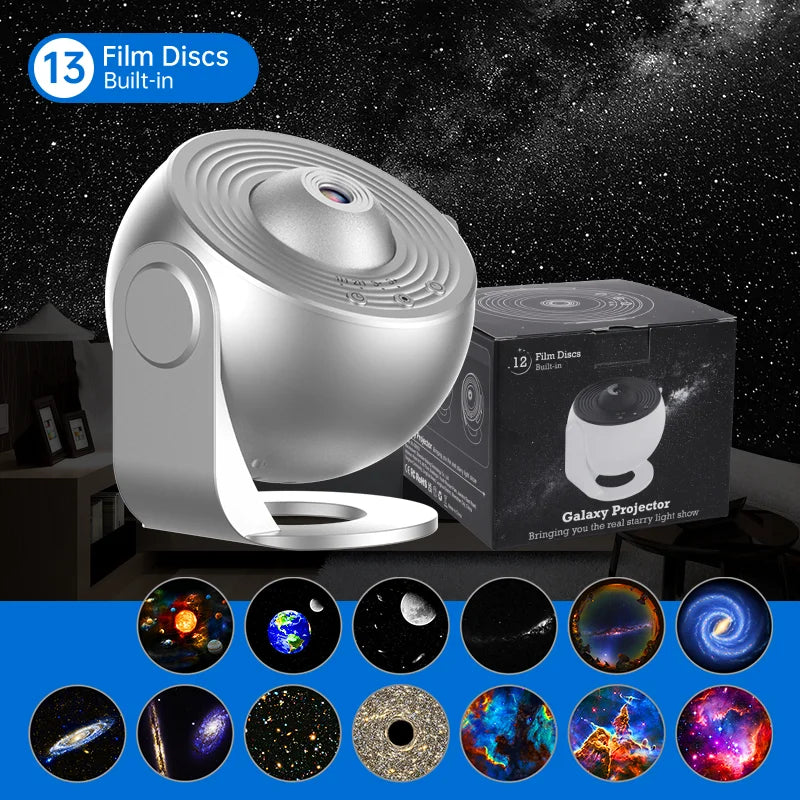 Galaxy Projector Night Light for Kids Bedroom - Smarsty