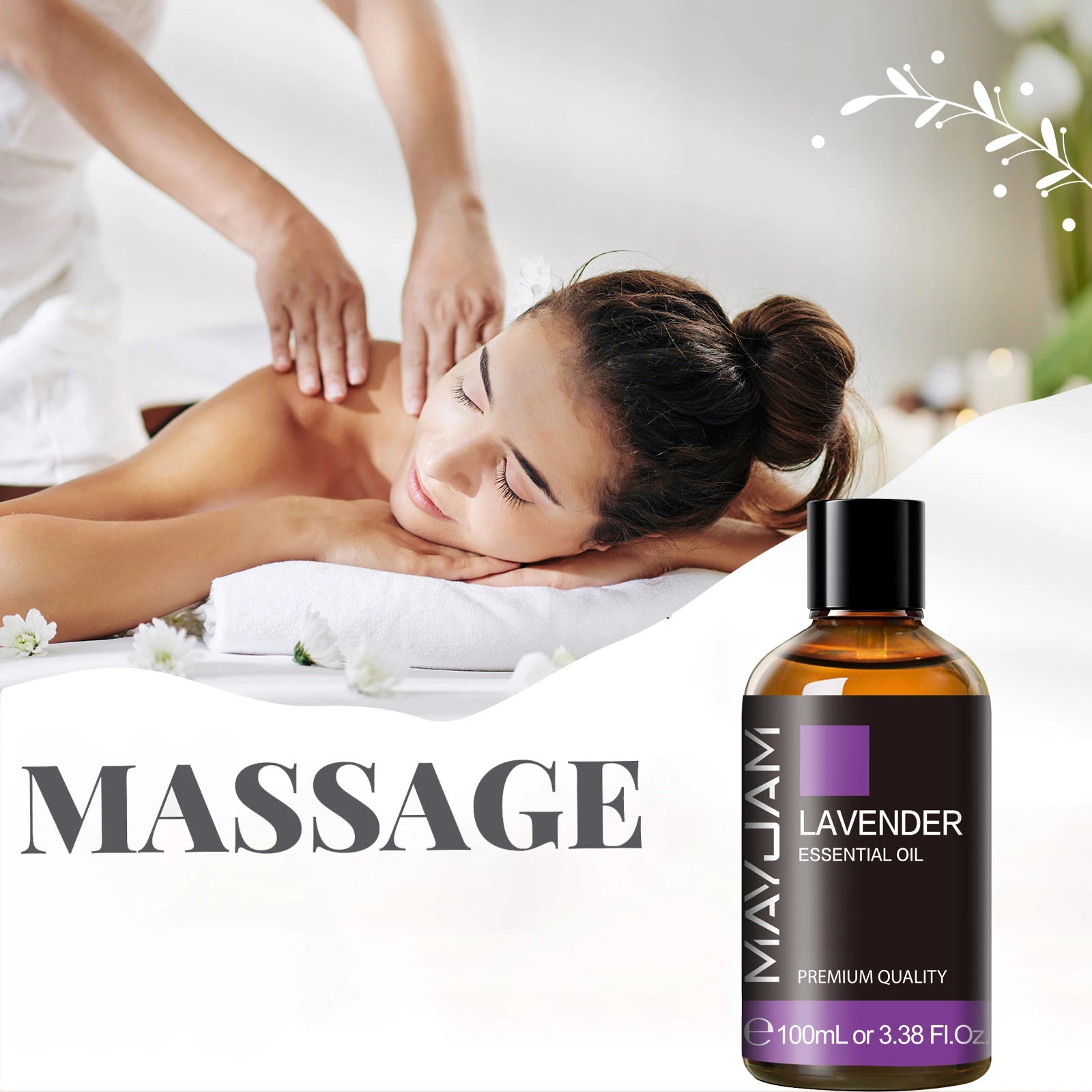 MAYJAM 100ml Pure Essential Oil for Relaxation - Smarsty