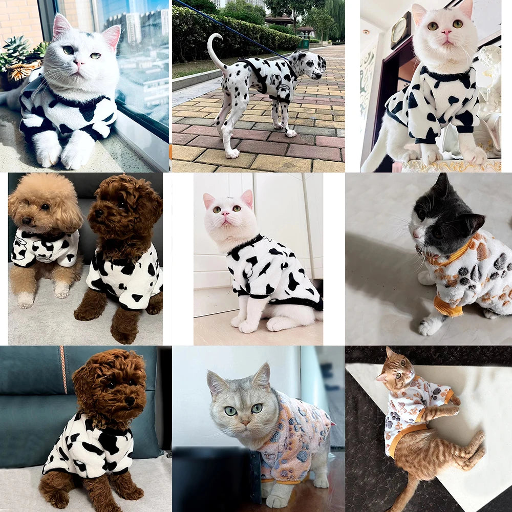 Warm Fleece Sweater for Small Dogs and Cats - Smarsty