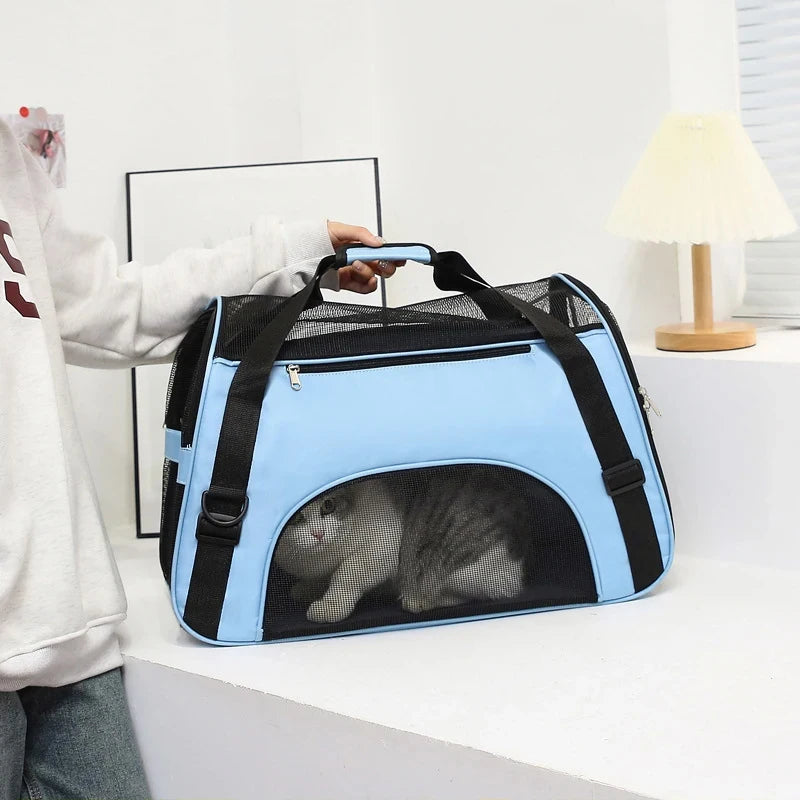 Breathable Portable Dog Carrier Bag for Travel - Smarsty