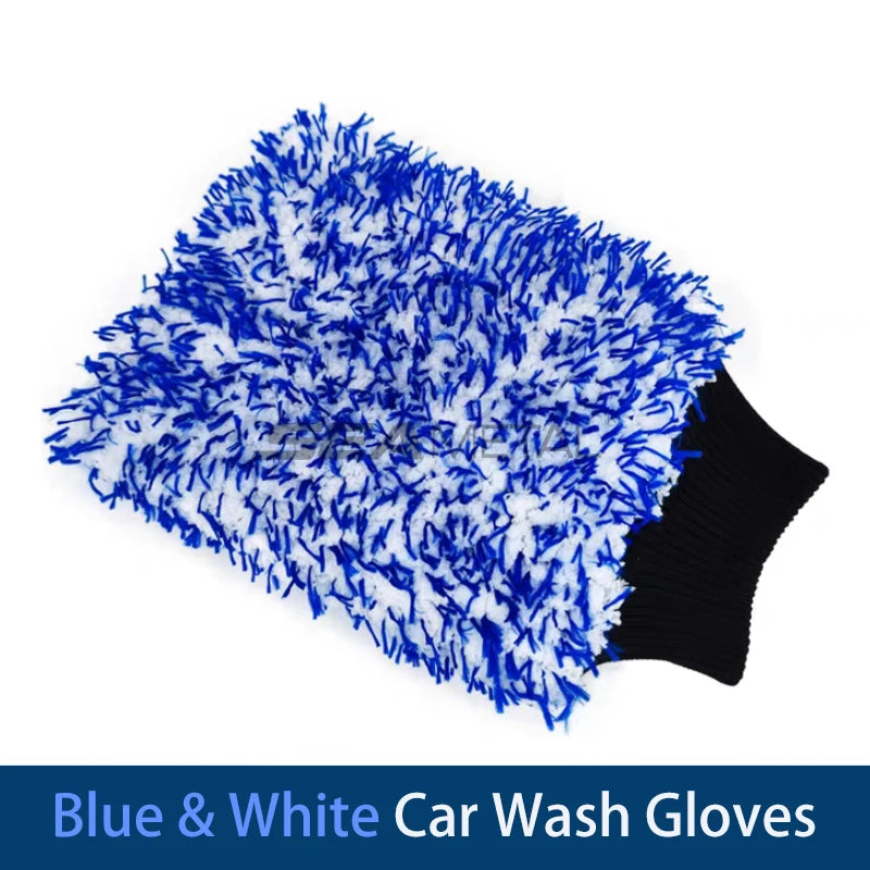 Car Wheel Brush With Premium Microfiber And Non Slip Handle - Smarsty