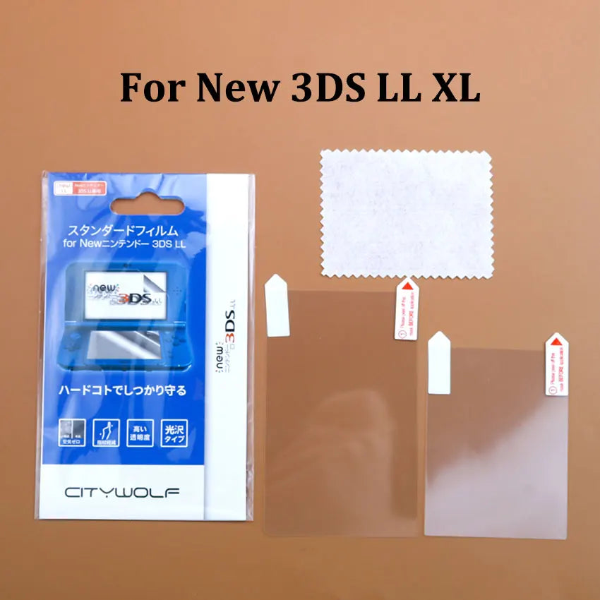 JCD Clear Split Shell Case for Nintendo 3DS XL - Smarsty