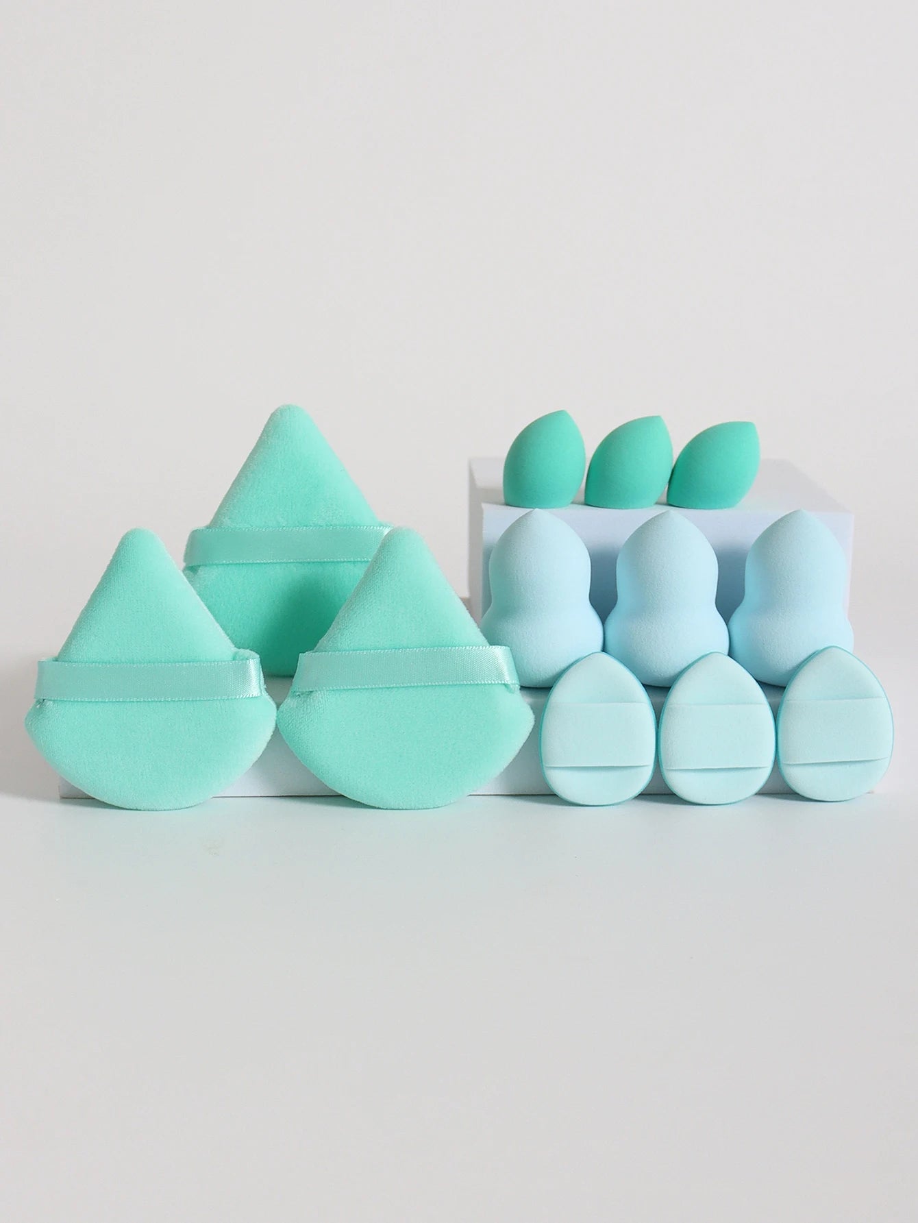 12-Piece All-Purpose Makeup Sponge Set for Flawless Application - Smarsty