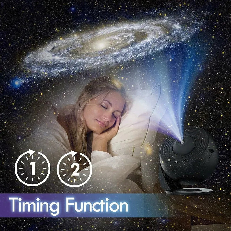 Galaxy Projector Night Light with 360 Degree Rotation - Smarsty