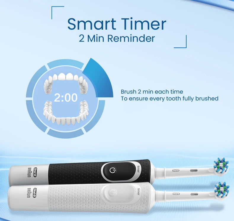 Oral B D100 Electric Toothbrush for Deep Cleaning - Smarsty