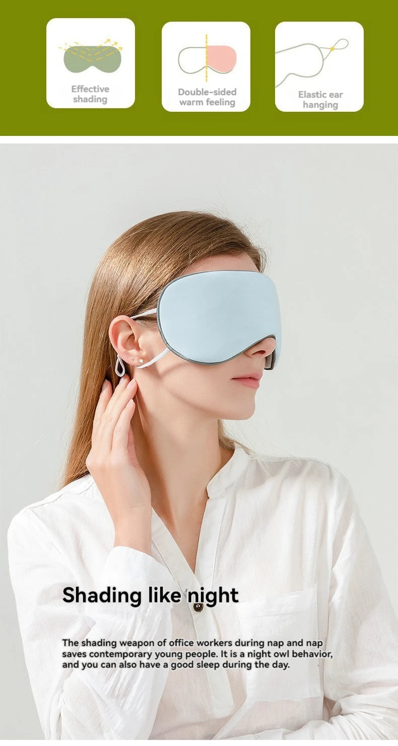 Korean Style Ice Silk Eye Mask for Travel Comfort - Smarsty