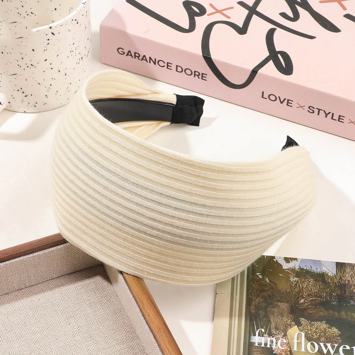 Wide Twilled Nonslip Headband For Women Comfortable - Smarsty