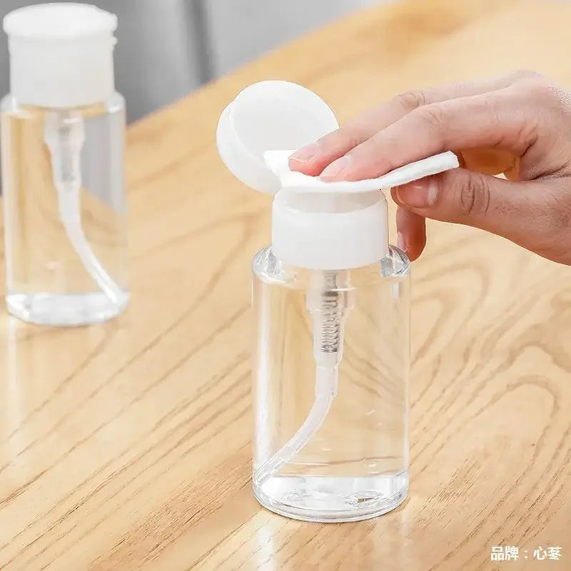 Refillable Pump Dispenser Bottle for Nail Polish - Smarsty