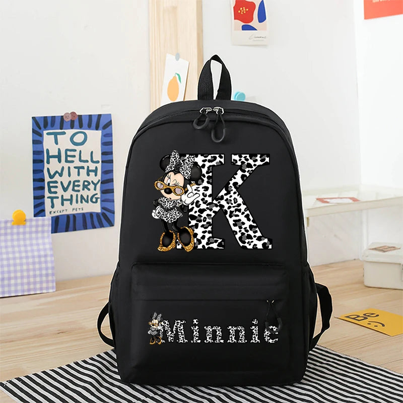 Cartoon Kids Backpack Breathable Canvas School Bag Durable - Smarsty