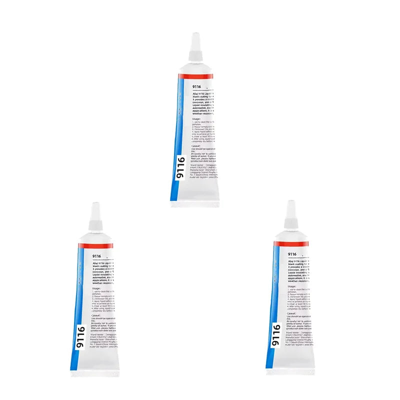 Liquid Waterproof Electrical Tape Epoxy Resin Black Glue Quick Drying Sealant For Wires And Cables Home Use Fix Line Glue - Smarsty