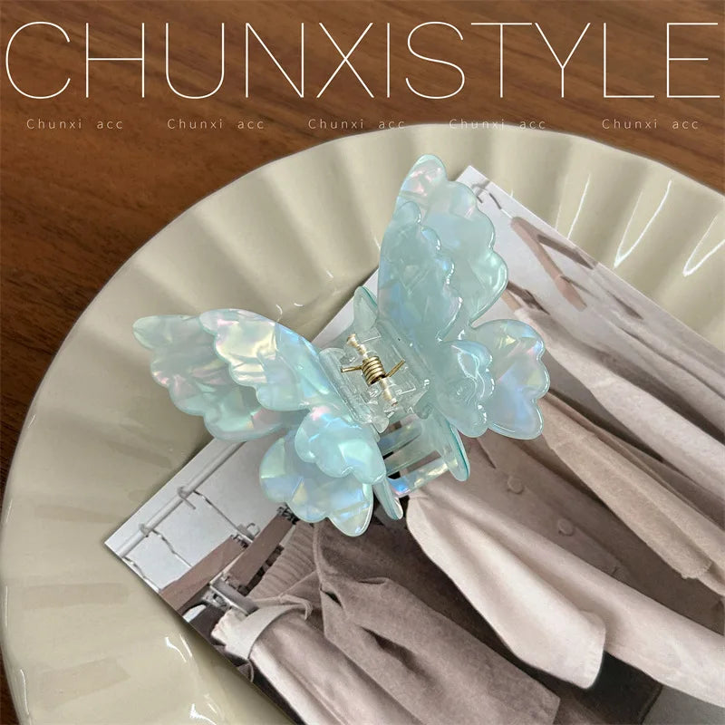 Fairy Butterfly Hair Claw Clip for Stylish Updos - Smarsty