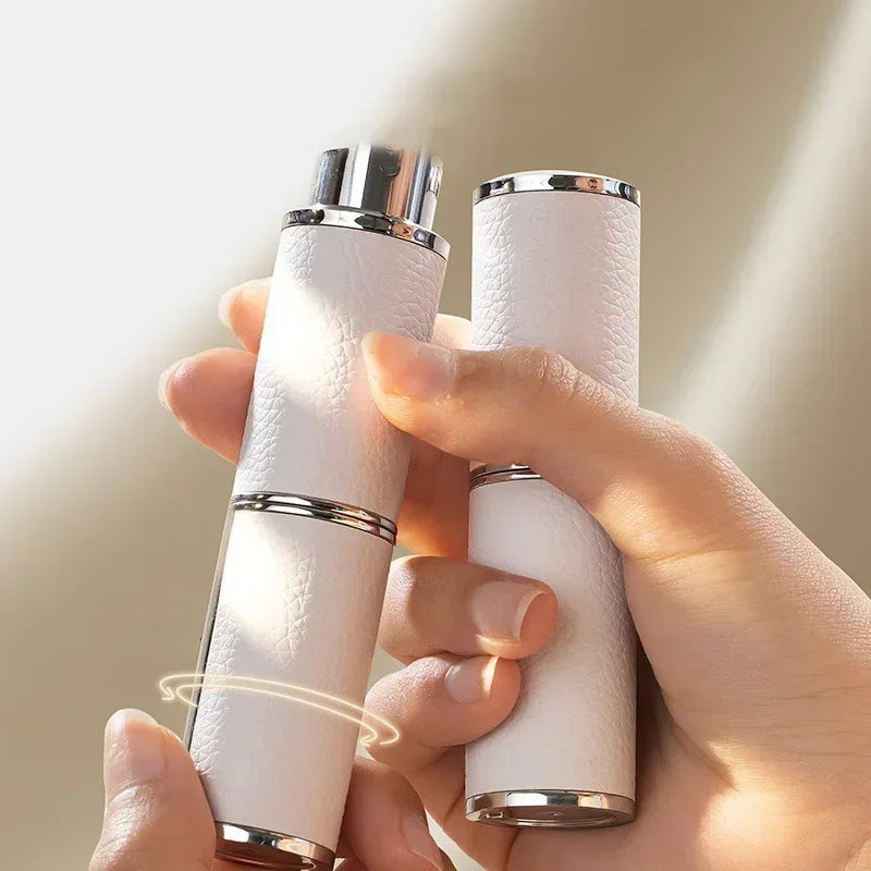 Portable Leather Perfume Atomizer Refillable Mini Spray Bottle - Smarsty